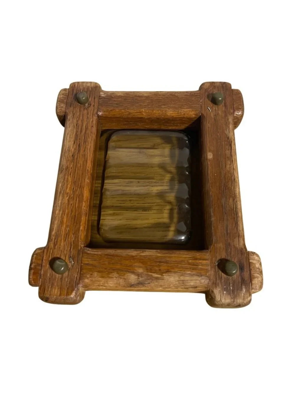 Vintage Mid-Century Modern Bathroom Vanity Soap Dish Rustic Farmhouse Cabincore